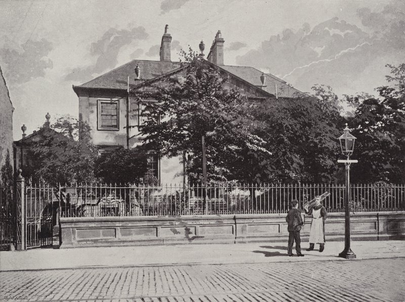 Christopher Norths Early Home, Paisley av English Photographer