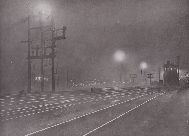 Clapham Junction på natten av English Photographer