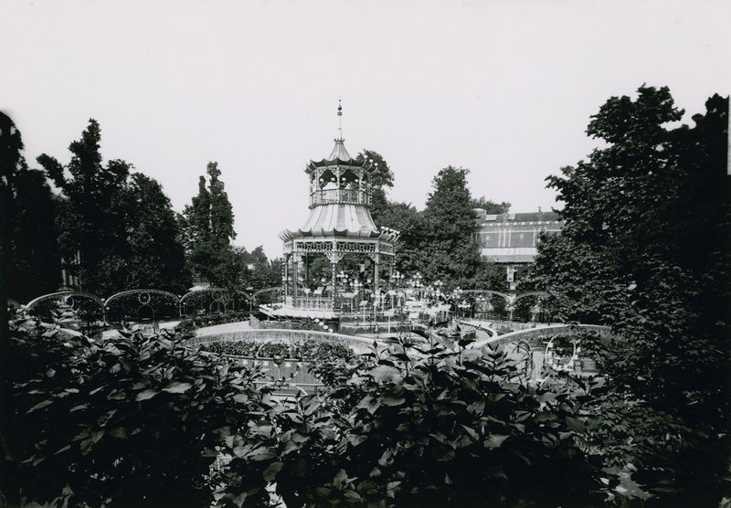 Cremorne Gardens; London: Orkester av English Photographer