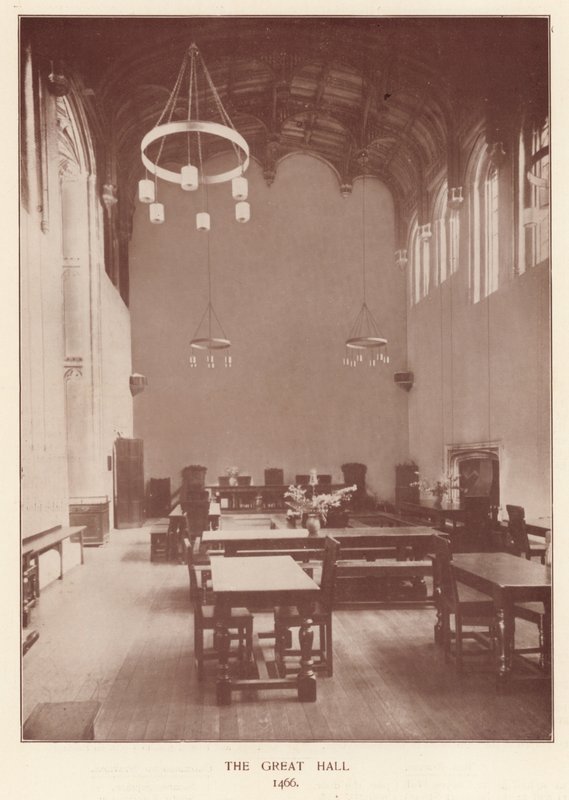 Crosby Hall, Cheyne Walk: The Great Hall av English Photographer