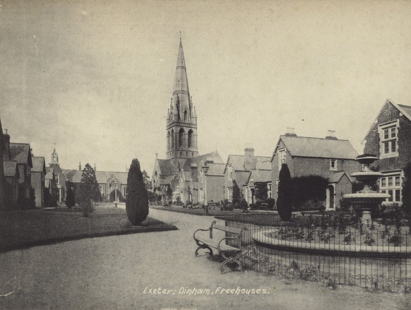 Dinham Freehouses, Exeter, Devon av English Photographer