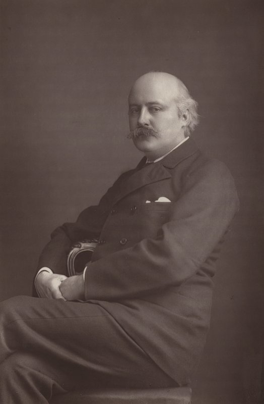 Dr Hubert Parry av English Photographer
