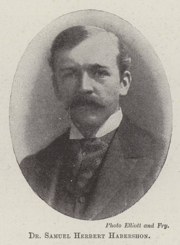 Dr Samuel Herbert Habershon av English Photographer