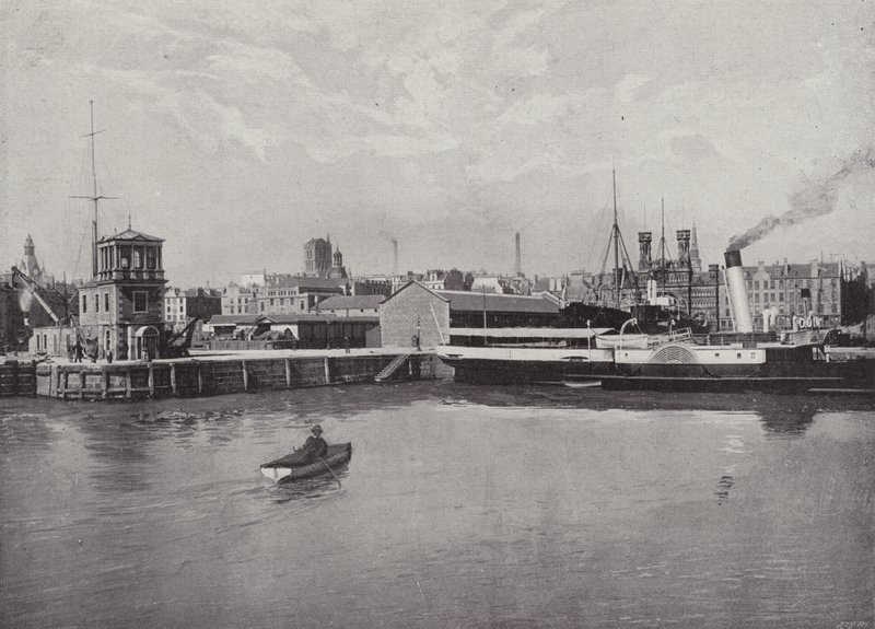 Dundee, The Docks av English Photographer