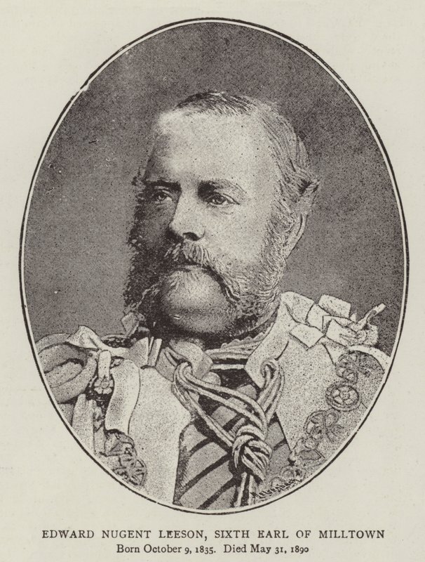 Edward Nugent Leeson, sjätte earl av Milltown av English Photographer