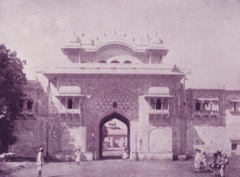 Entré Maharajahs Palace, Jeypore av English Photographer