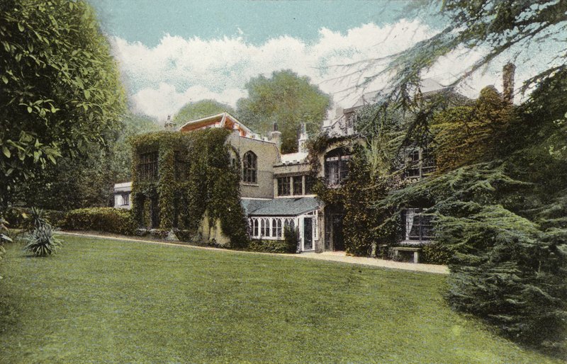 Farringford, Freshwater, Lord Tennysons Residence av English Photographer