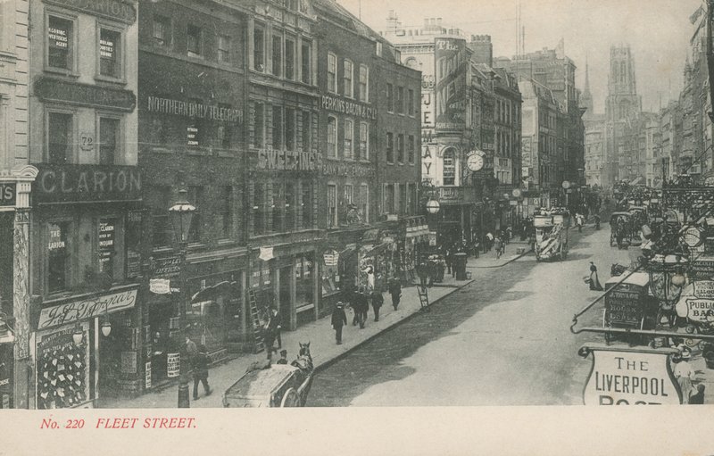 Fleet Street, London av English Photographer