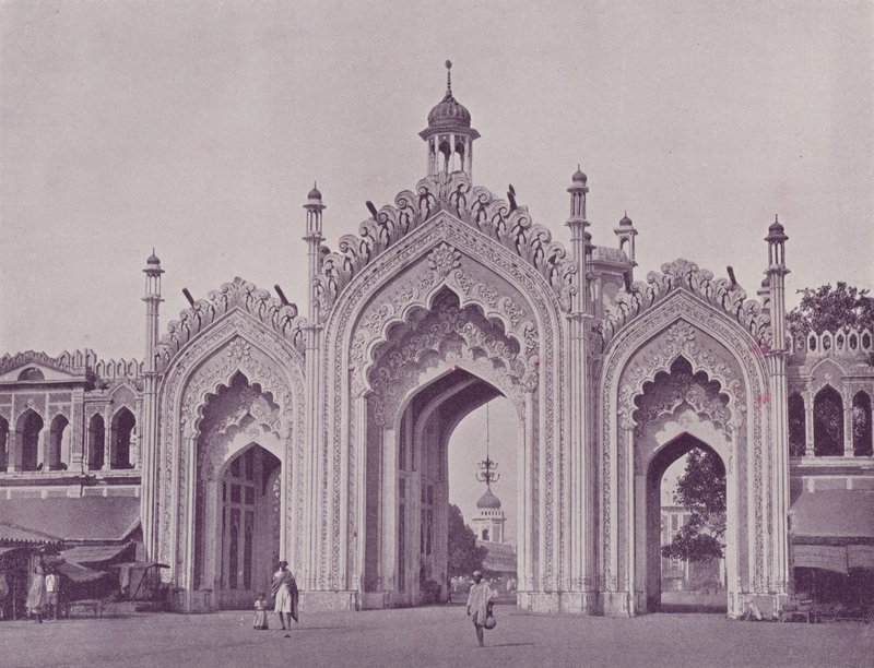 Gateway Hussainabad Market, Lucknow av English Photographer