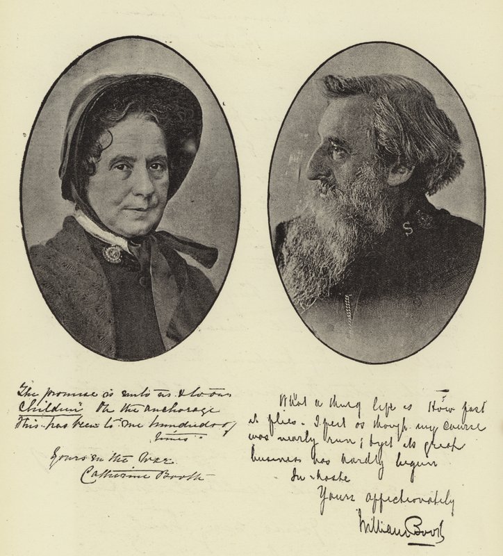 General Booth och Mrs Booth av English Photographer