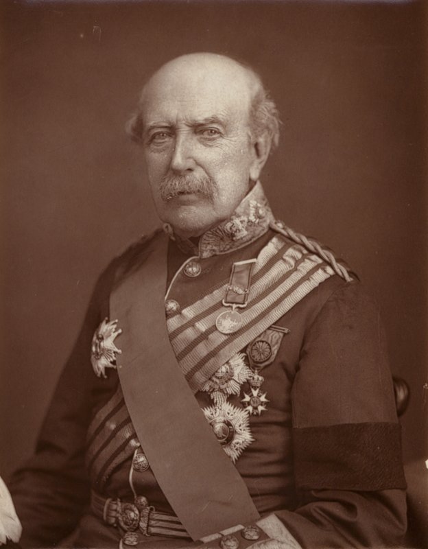 General Sir W F Williams från Kars av English Photographer