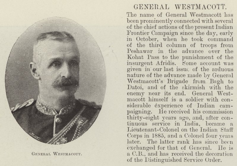 General Westmacott av English Photographer