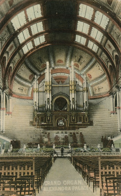 Stora orgeln, Alexandra Palace av English Photographer