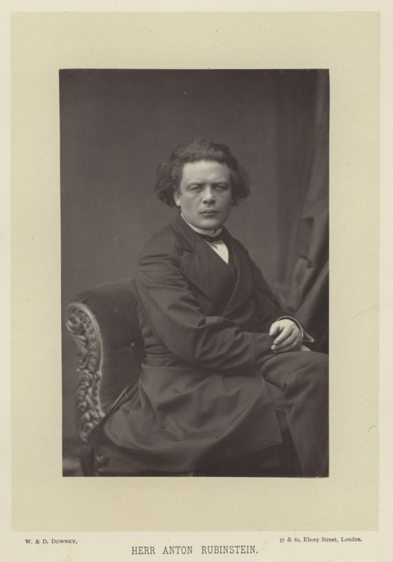 Herr Anton Rubinstein av English Photographer