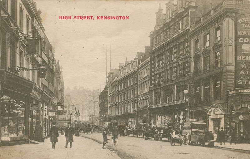High Street, Kensington av English Photographer