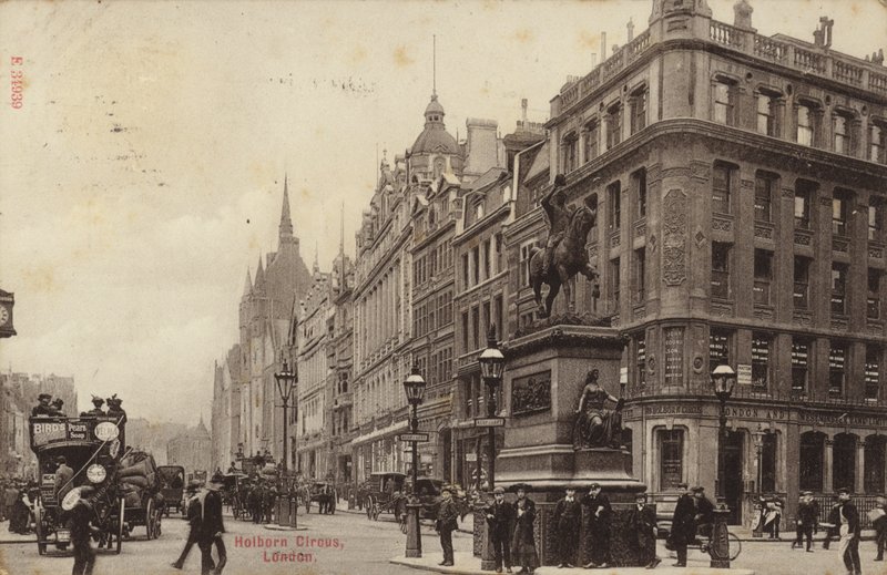 Holborn Circus, London av English Photographer