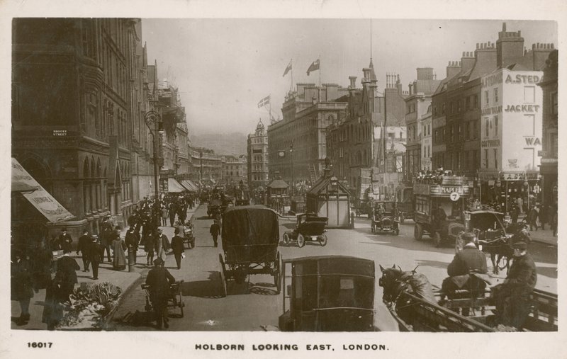 Holborn ser österut, London av English Photographer