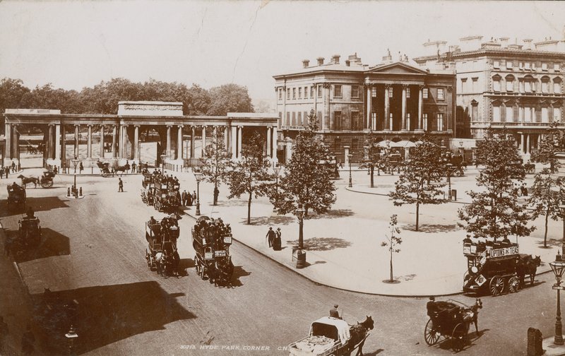 Hyde Park Corner, London av English Photographer