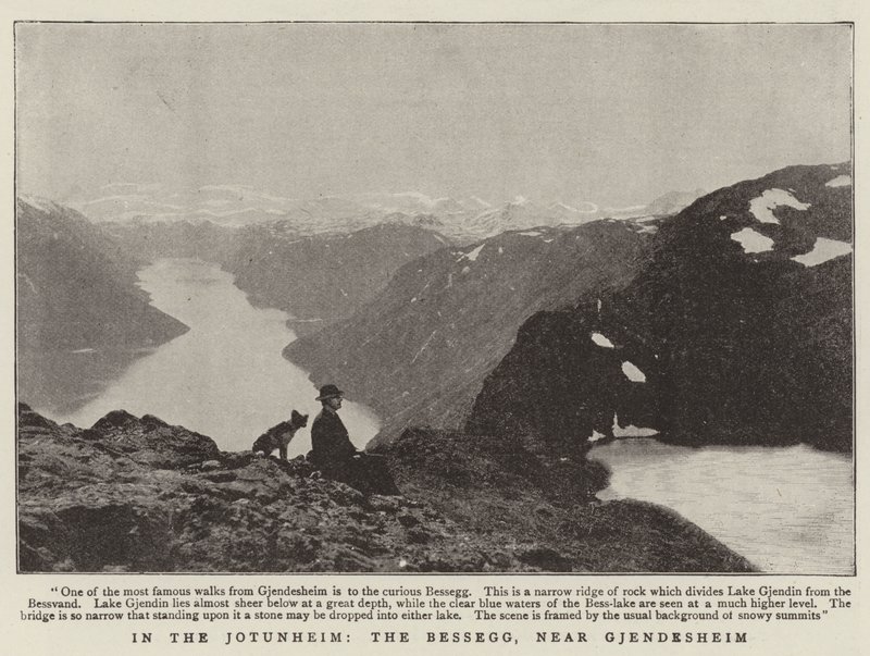 I Jotunheim, Bessegg, nära Gjendesheim av English Photographer