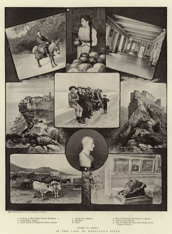 I Napoleons födelseland av English Photographer