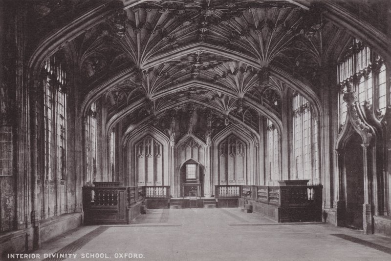 Interior Divinity School, Oxford av English Photographer