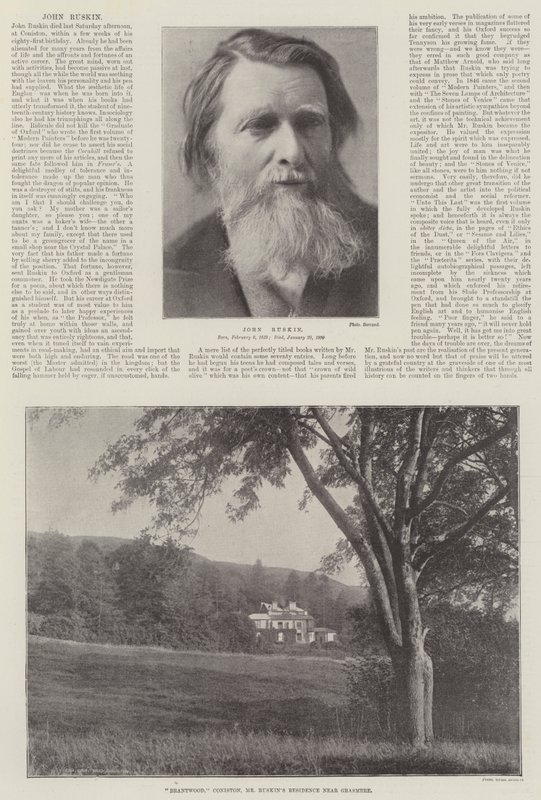 John Ruskin av English Photographer