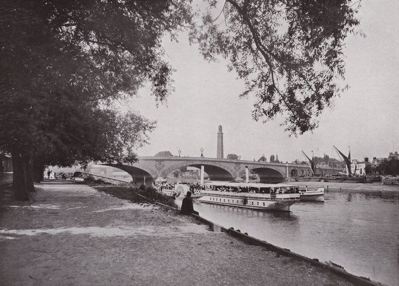 King Edward VII Bridge, Kew av English Photographer