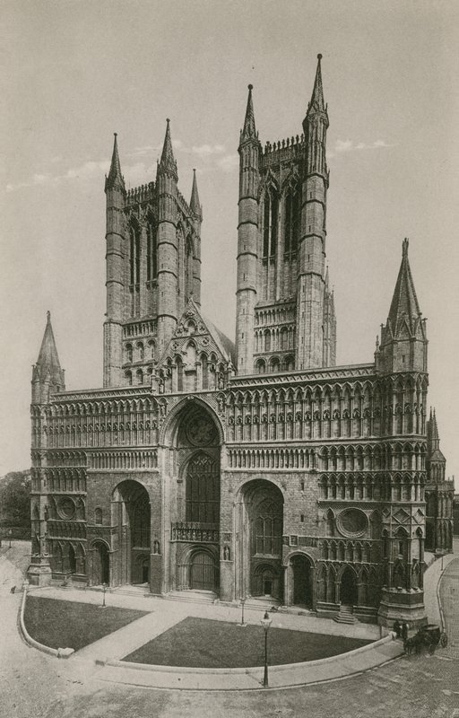 Lincoln katedral av English Photographer