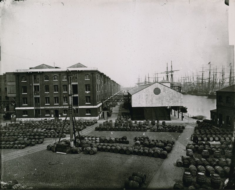London Docks av English Photographer