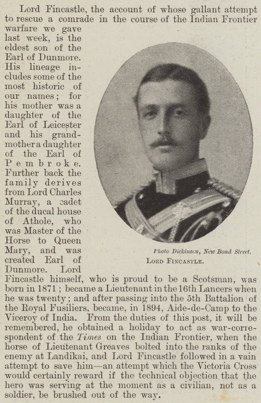 Lord Fincastle av English Photographer