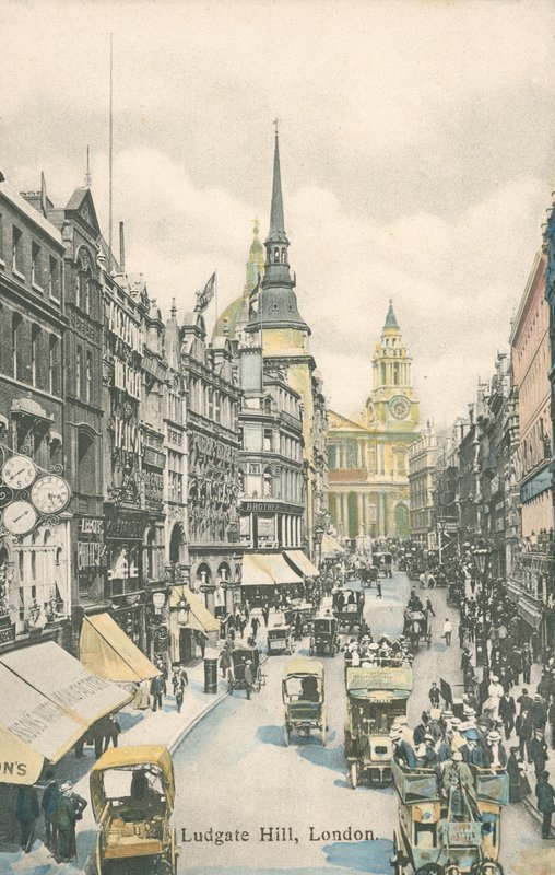 Ludgate Hill, London av English Photographer