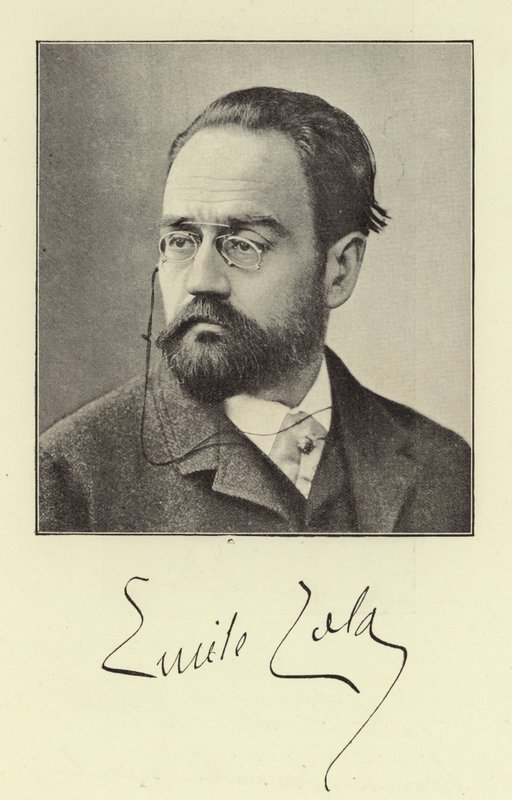 M Emile Zola av English Photographer