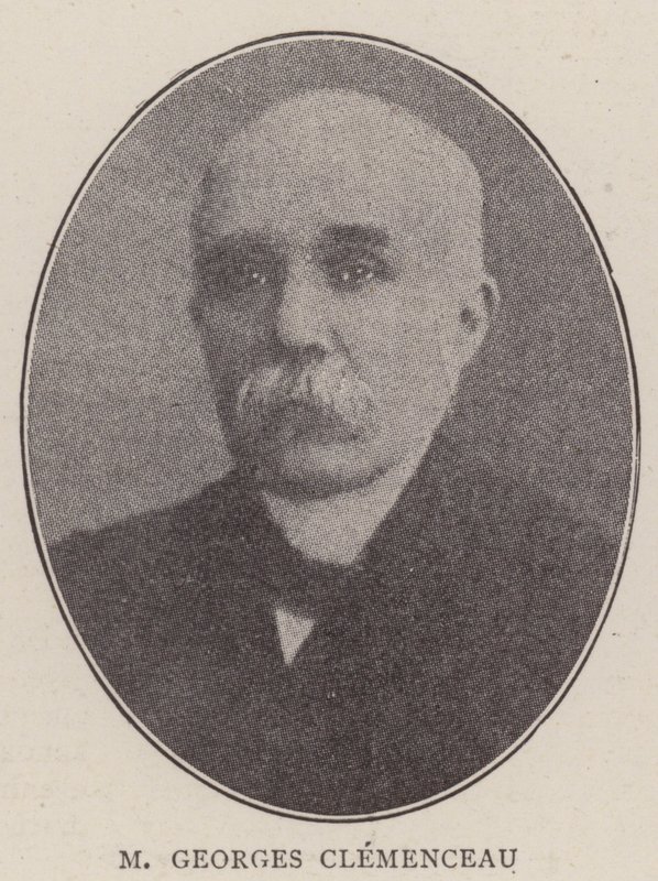 Herr Georges Clemenceau av English Photographer