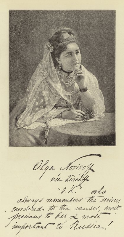 Madame Olga Novikoff av English Photographer