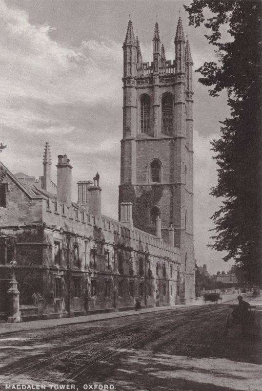 Magdalen Tower, Oxford av English Photographer