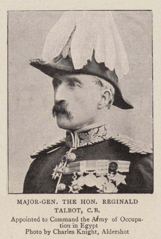 Generalmajor den ärade Reginald Talbot, CB av English Photographer