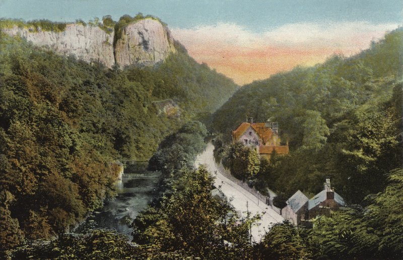 Matlock Bath, The High Tor av English Photographer