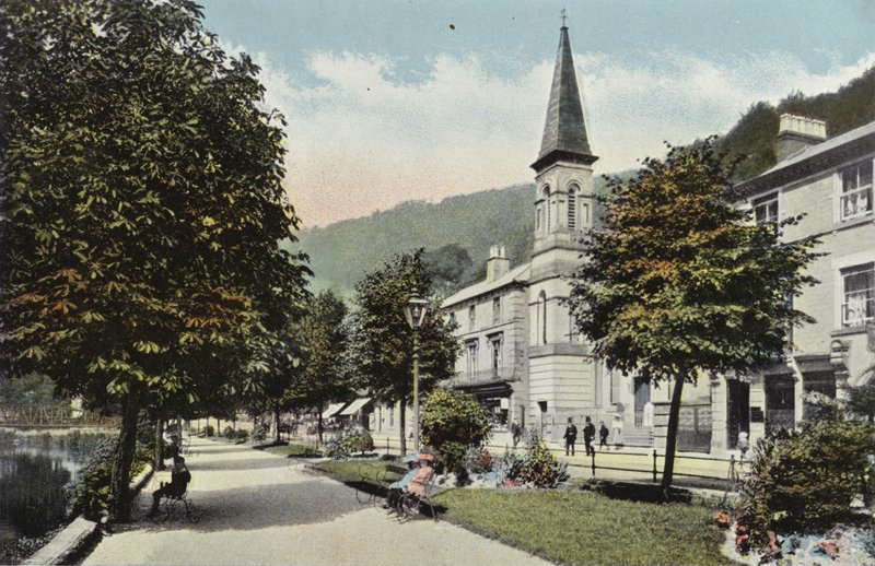 Matlock Bath, Promenade av English Photographer