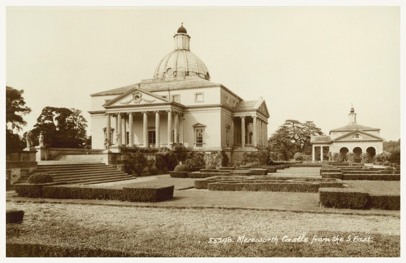 Mereworth Castle, Kent (s/v foto) av English Photographer