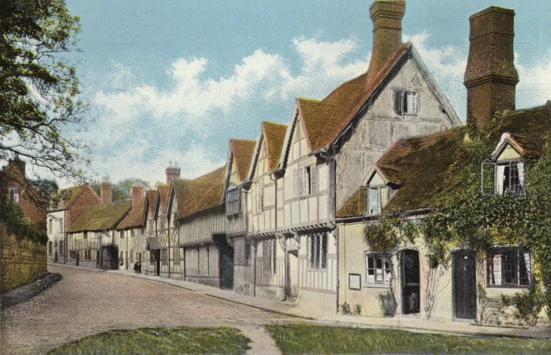 Mill Street, Warwick av English Photographer