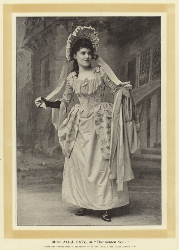 Miss Alice Esty, i The Golden Web av English Photographer