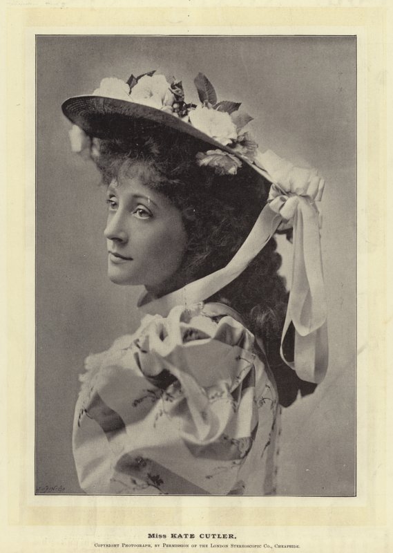Miss Kate Cutler av English Photographer