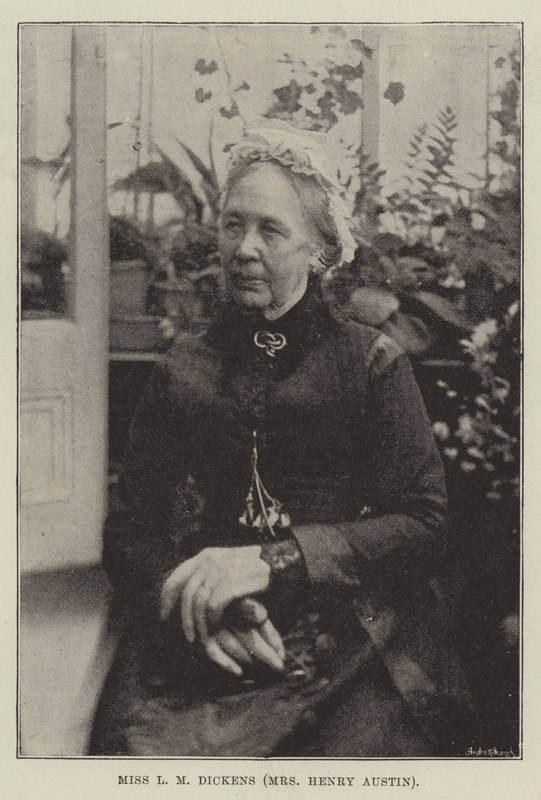 Miss LM Dickens (Mrs Henry Austin) av English Photographer