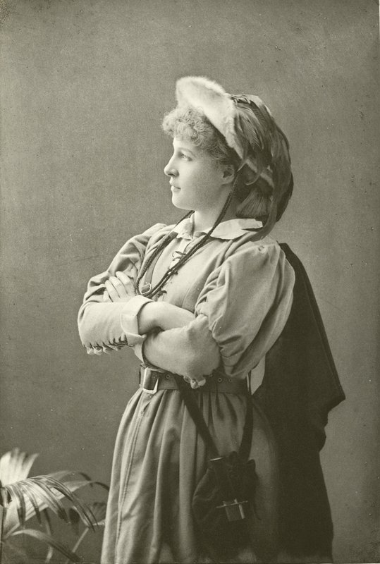 Miss Lily Langtry som Rosalind (gravyr) av English Photographer