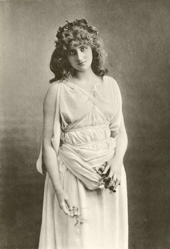 Miss Mary Anderson som Perdita (gravyr) av English Photographer