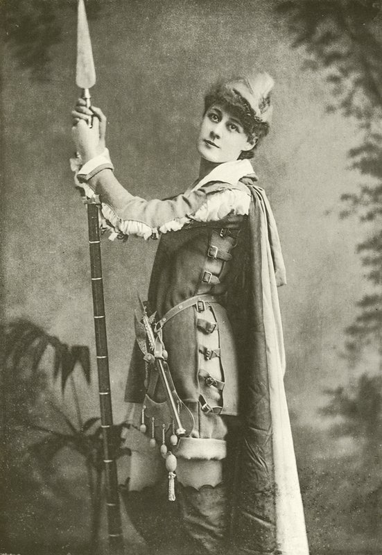 Miss Violet Vanbrugh som Rosalind (gravyr) av English Photographer