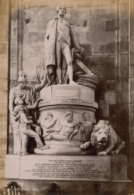Monument till viceamiral Horatio Nelson av English Photographer