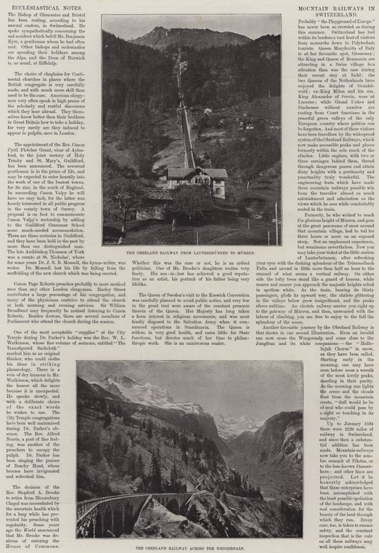 Bergsjärnvägar i Schweiz av English Photographer