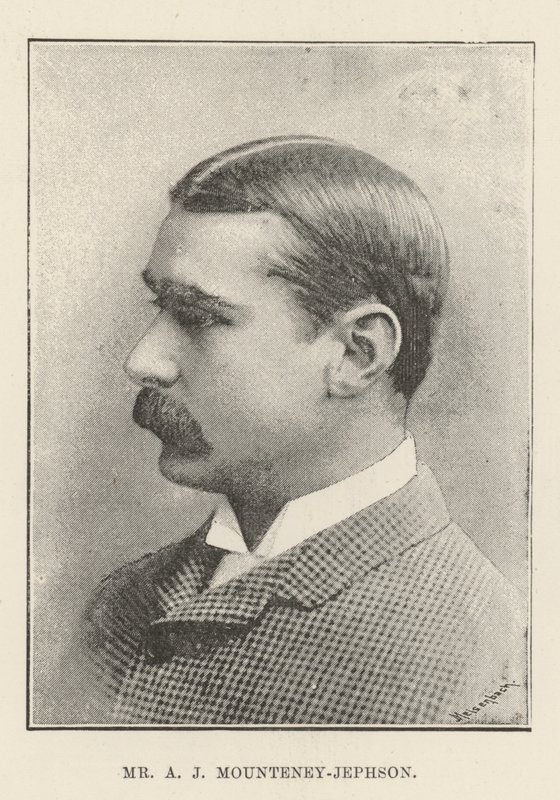 Herr A J Mounteney-Jephson av English Photographer