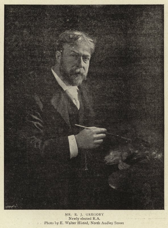 Mr E J Gregory av English Photographer